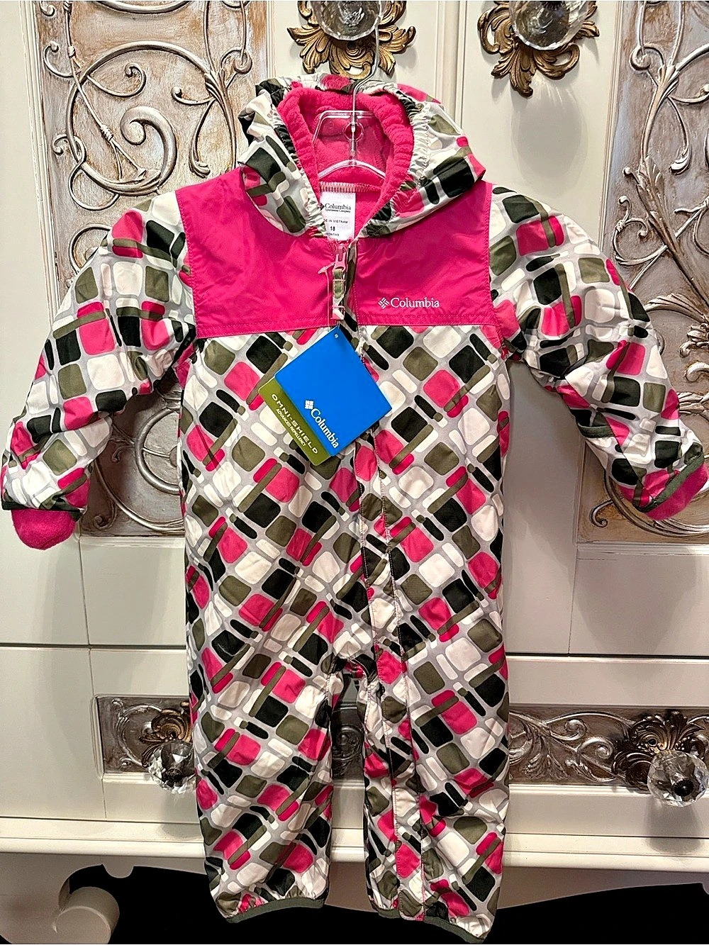 NWT Columbia Omni shield infant bunting snow suit 18 months